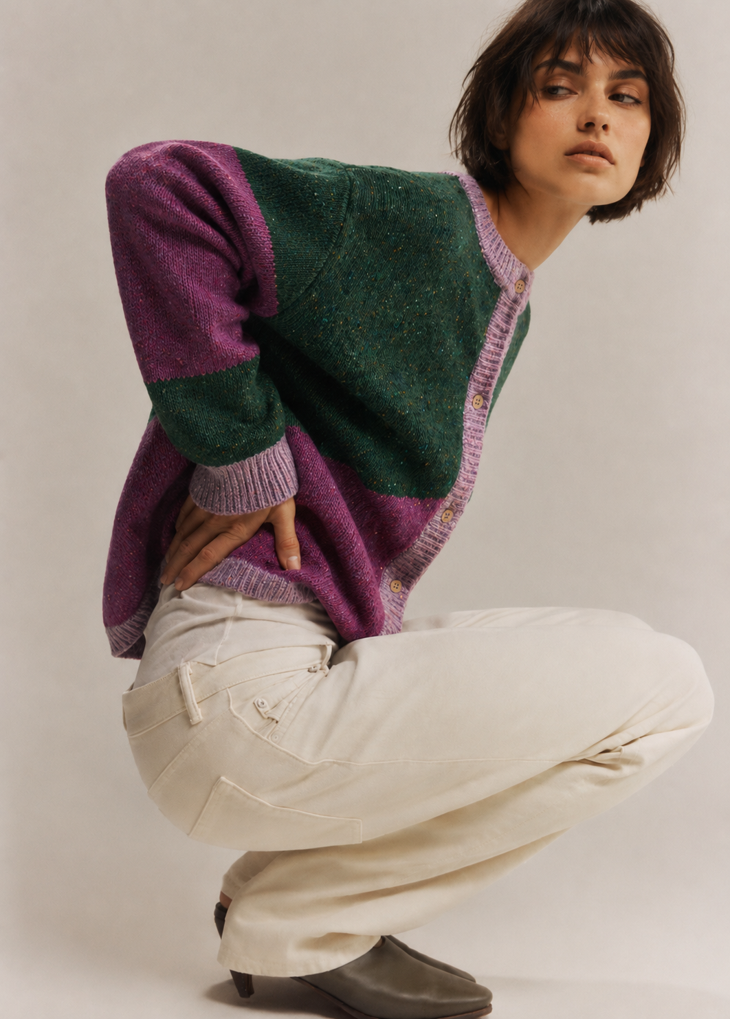 Crew Cardigan Woman