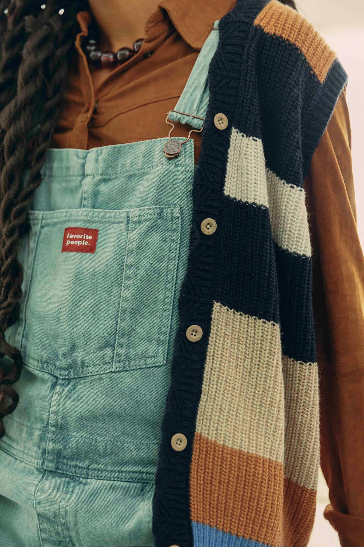 Bus Stop Vest Woman