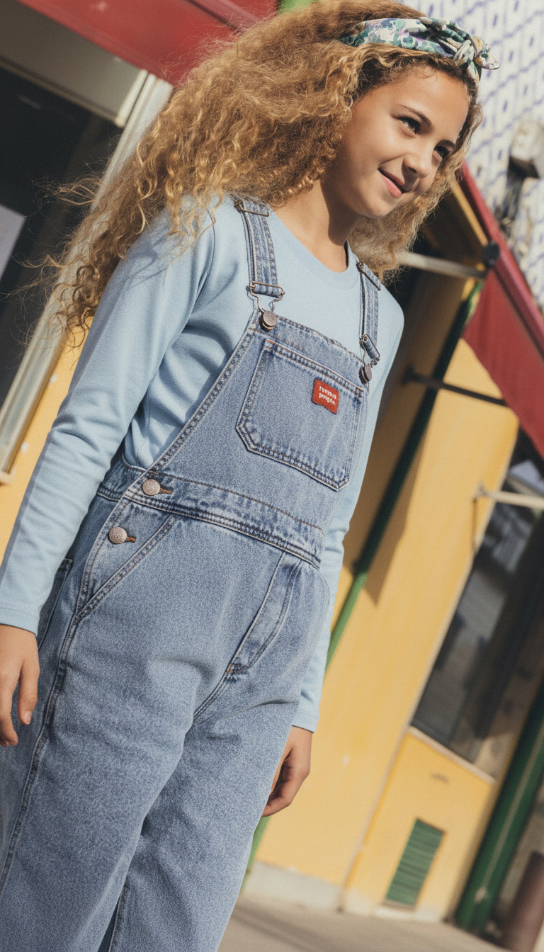 Old Bike Overalls Kids