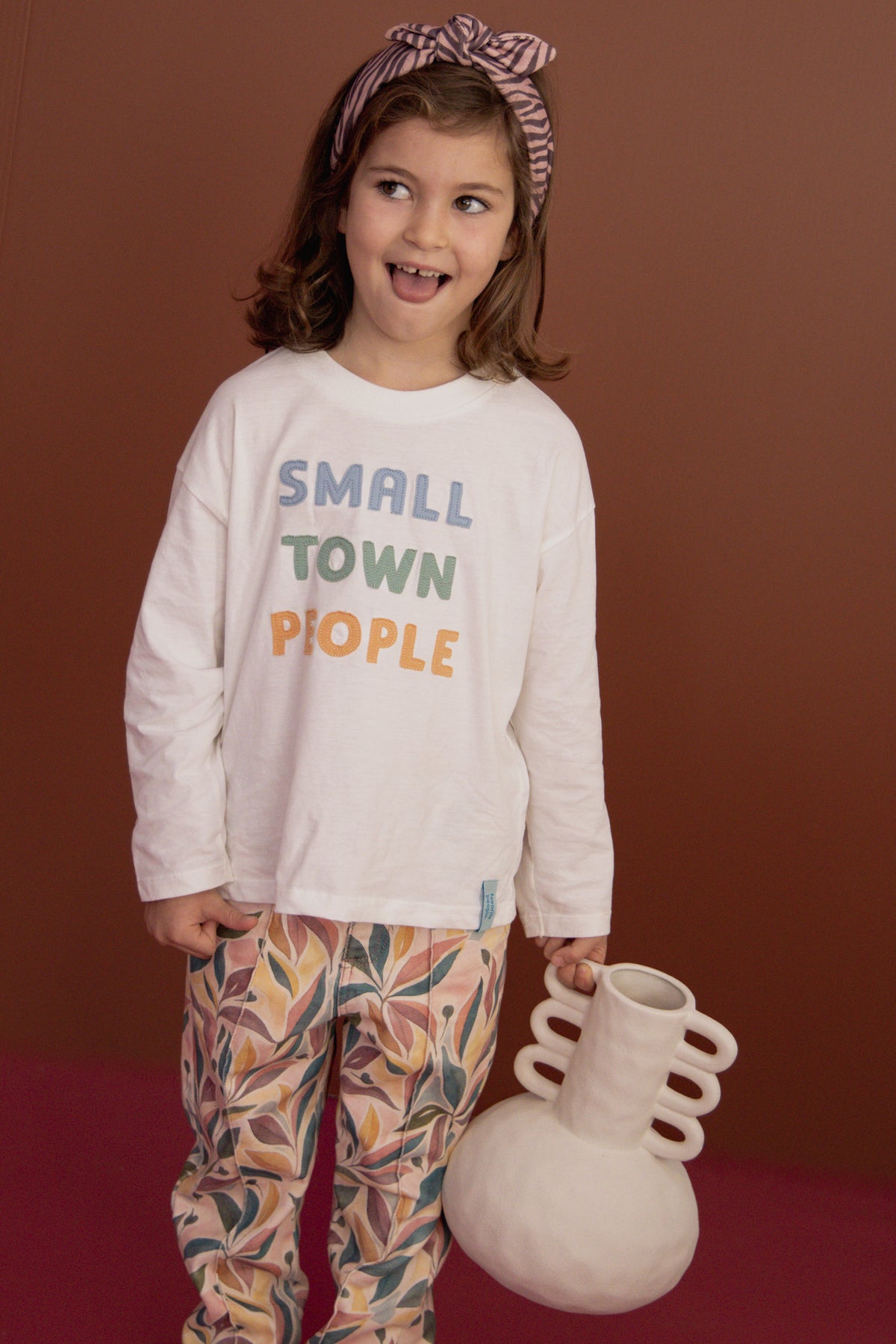 Small Town People Longsleeve Kids