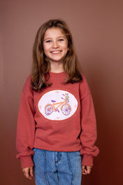 Old Bike Sweatshirt Kids