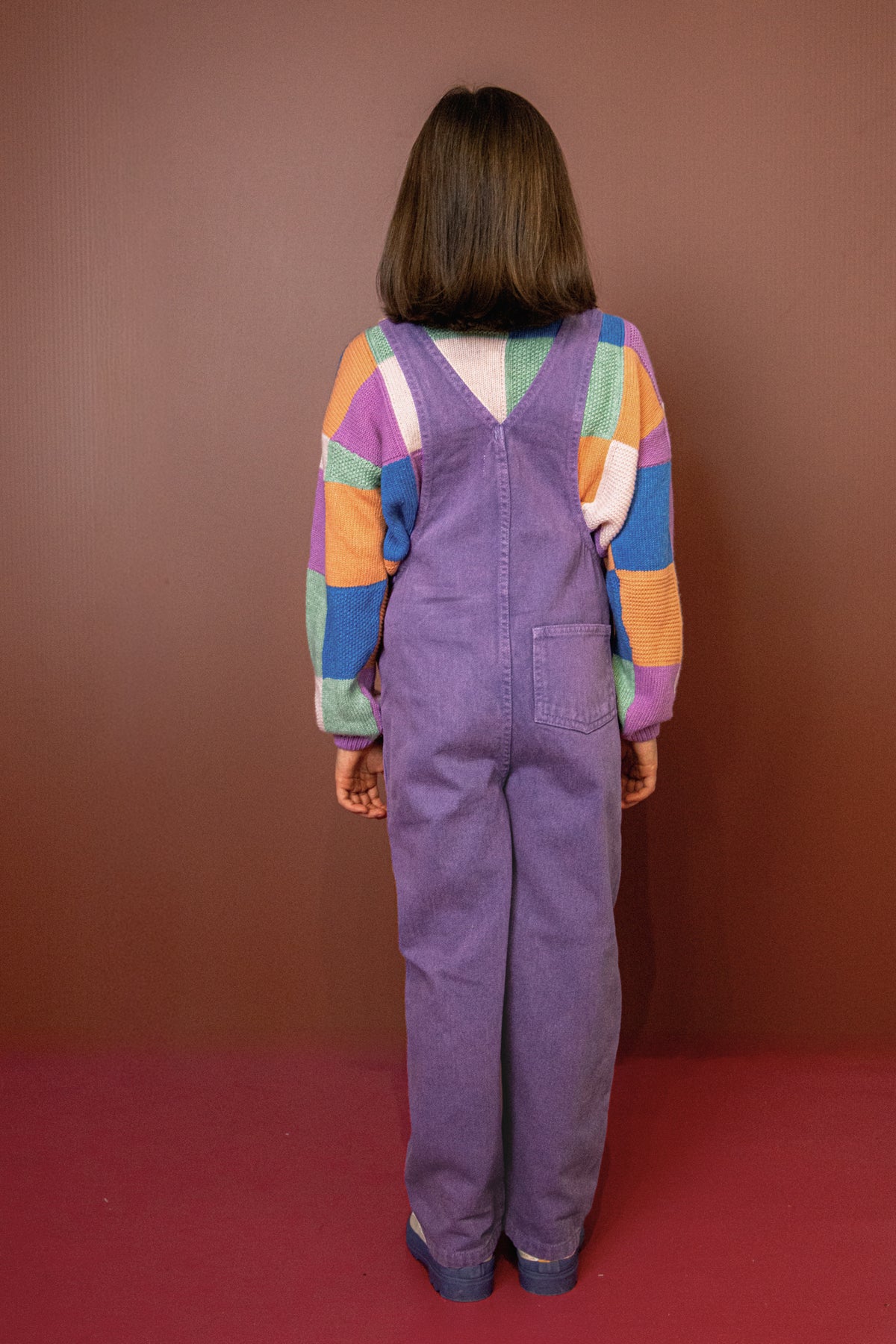 Postcard  Overalls Kids