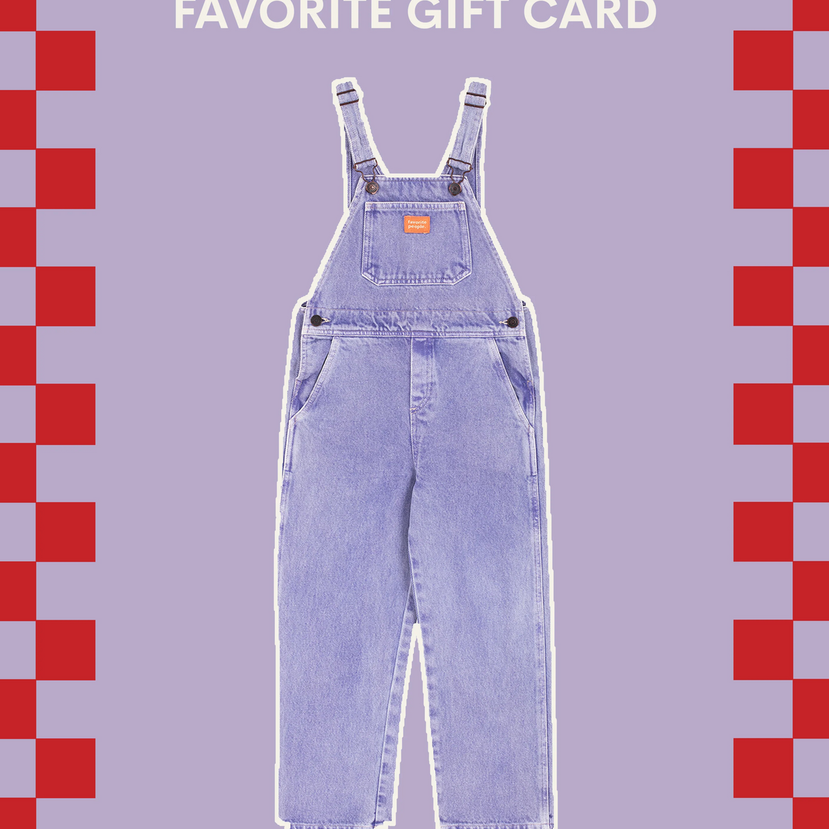 FAVORITE GIFT CARD – Favorite People