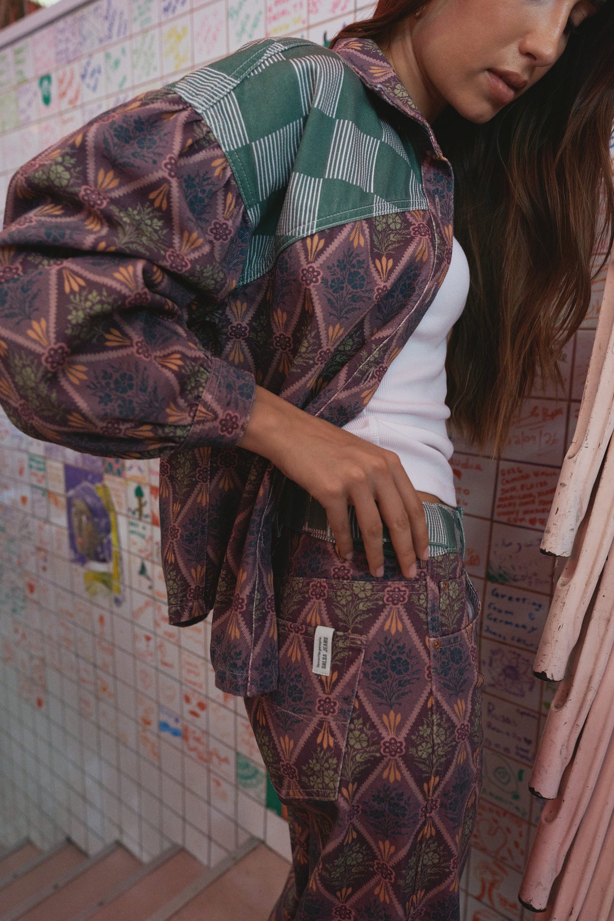Printed Overshirt FP&Salsa jeans
