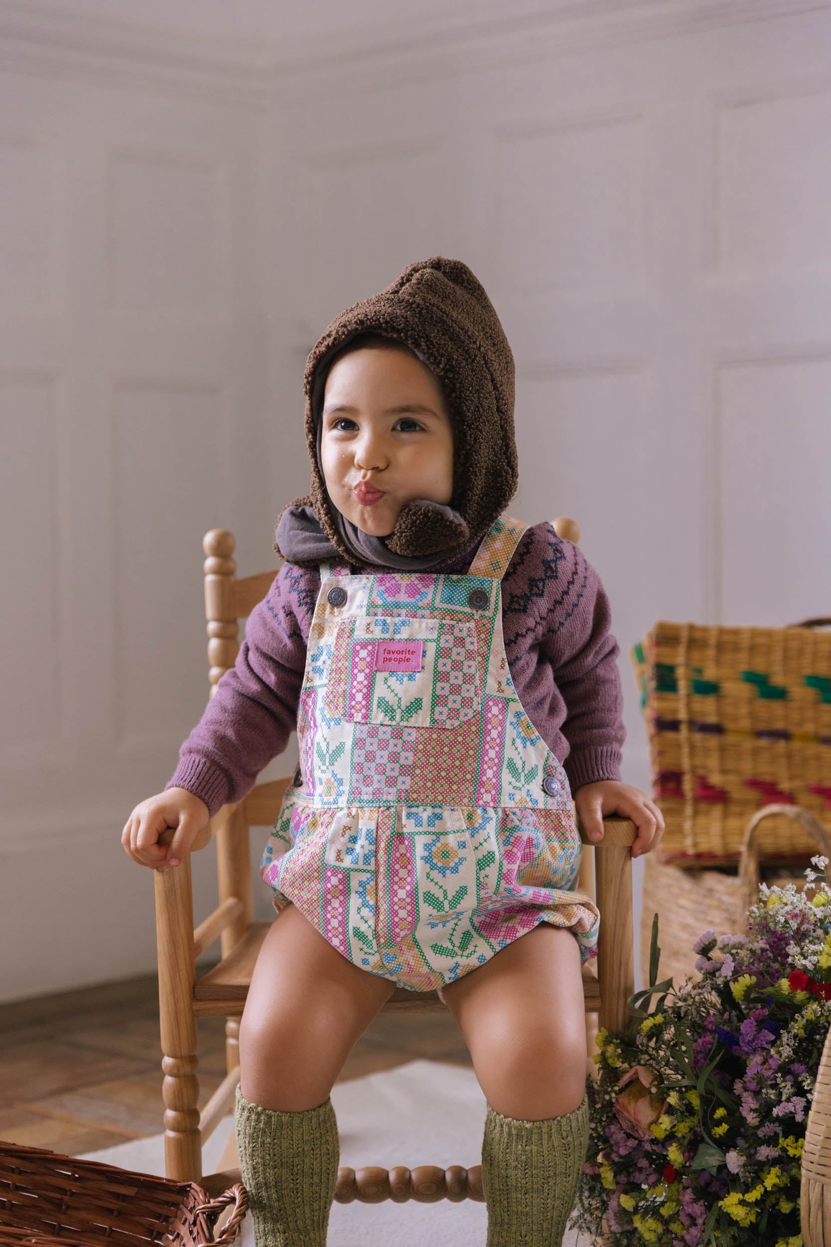 Penoora's Coffee bean Romper - Latte