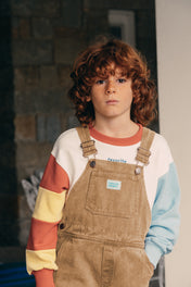 Train Station Overalls Kids