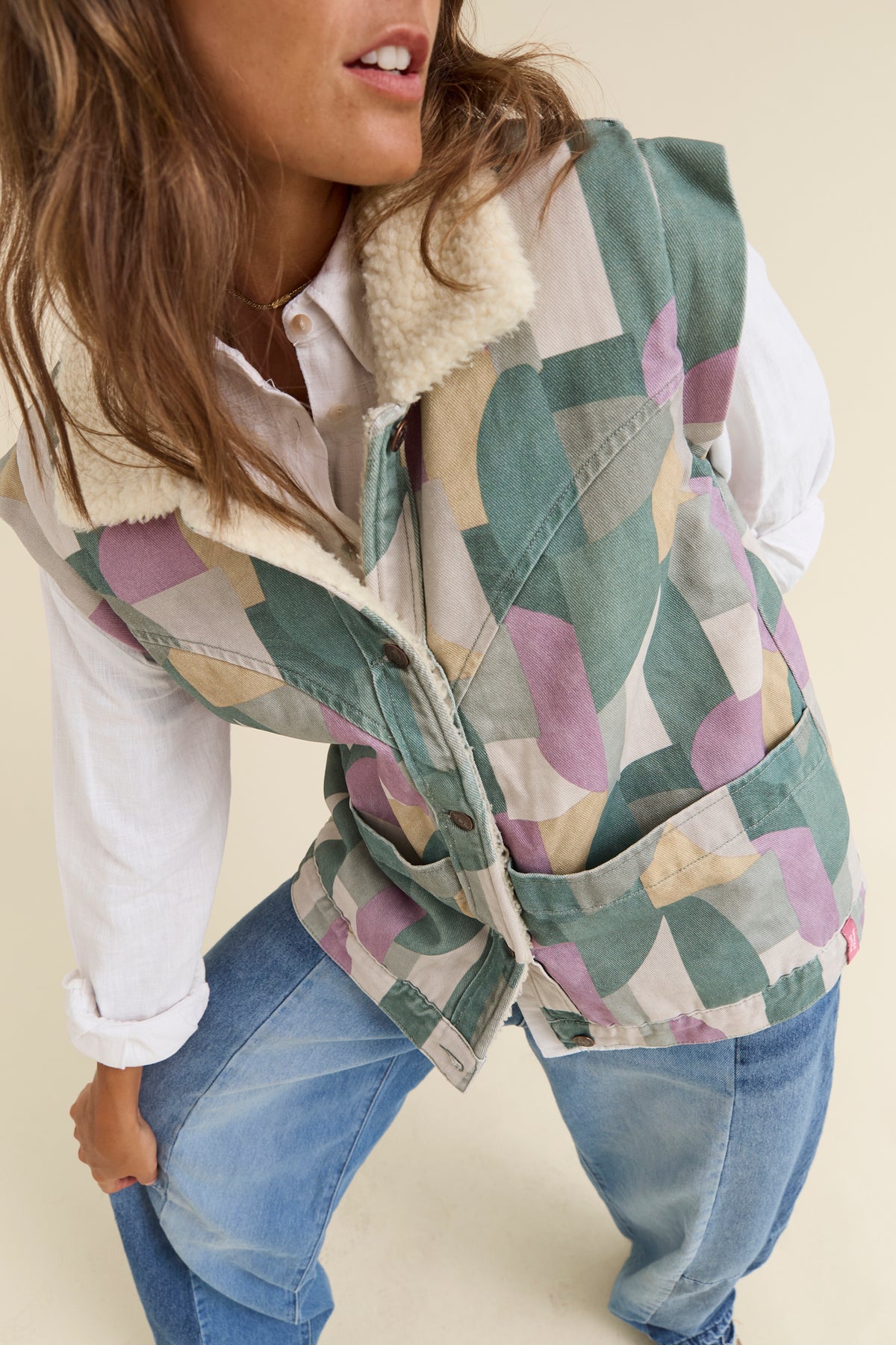 Crayons Vest Woman