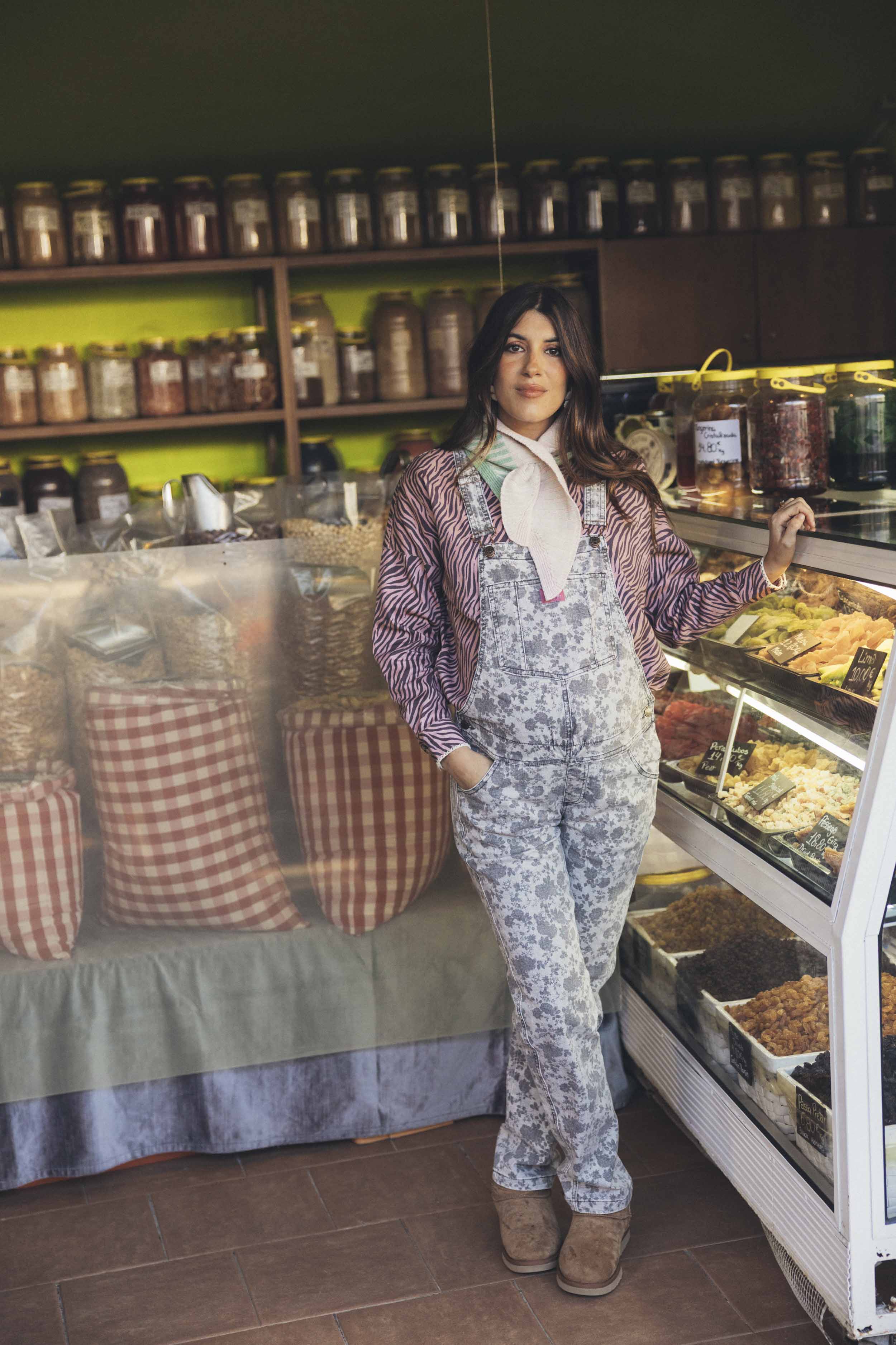 GOLDEN HOUR MATERNITY OVERALLS WOMAN