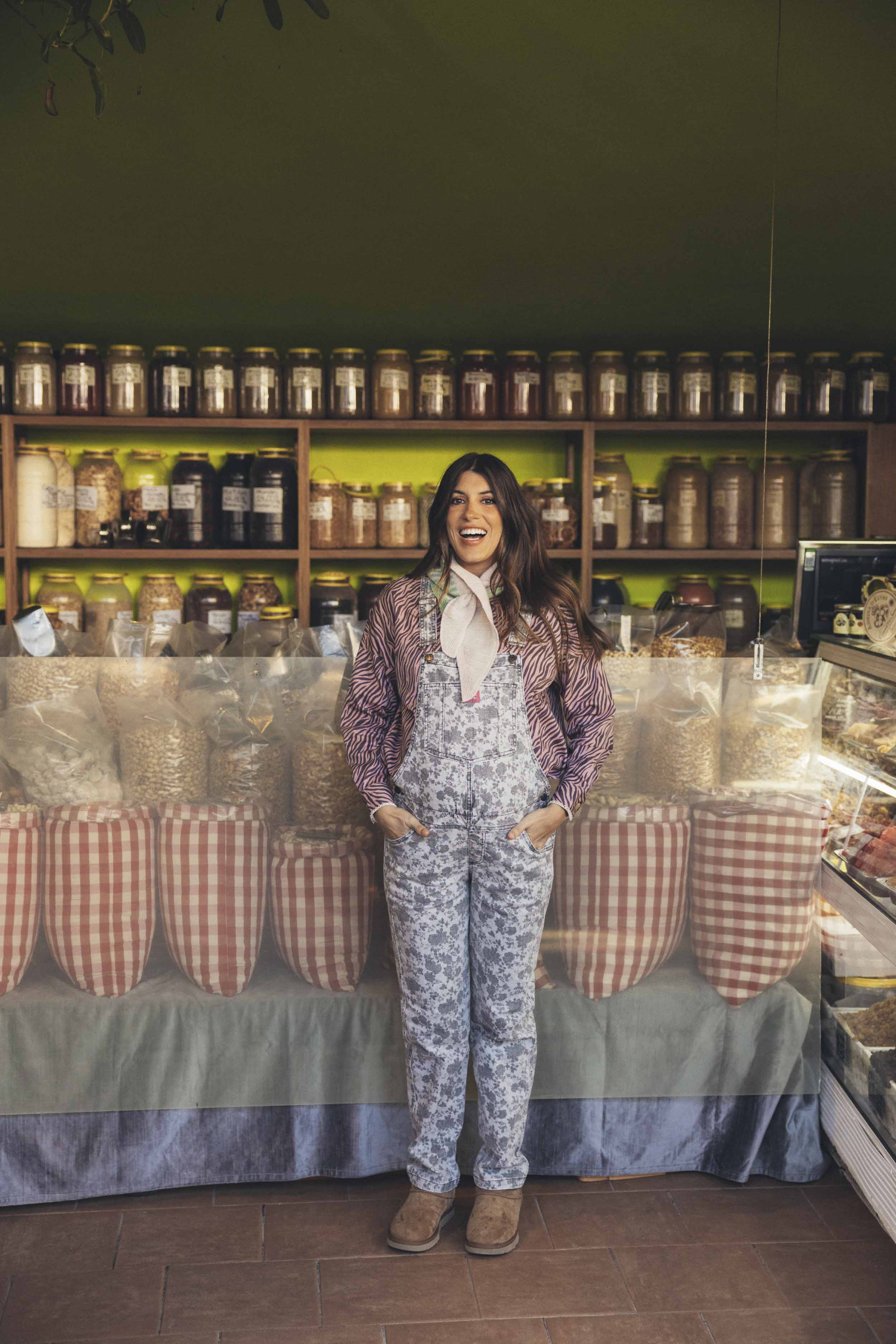 GOLDEN HOUR MATERNITY OVERALLS WOMAN