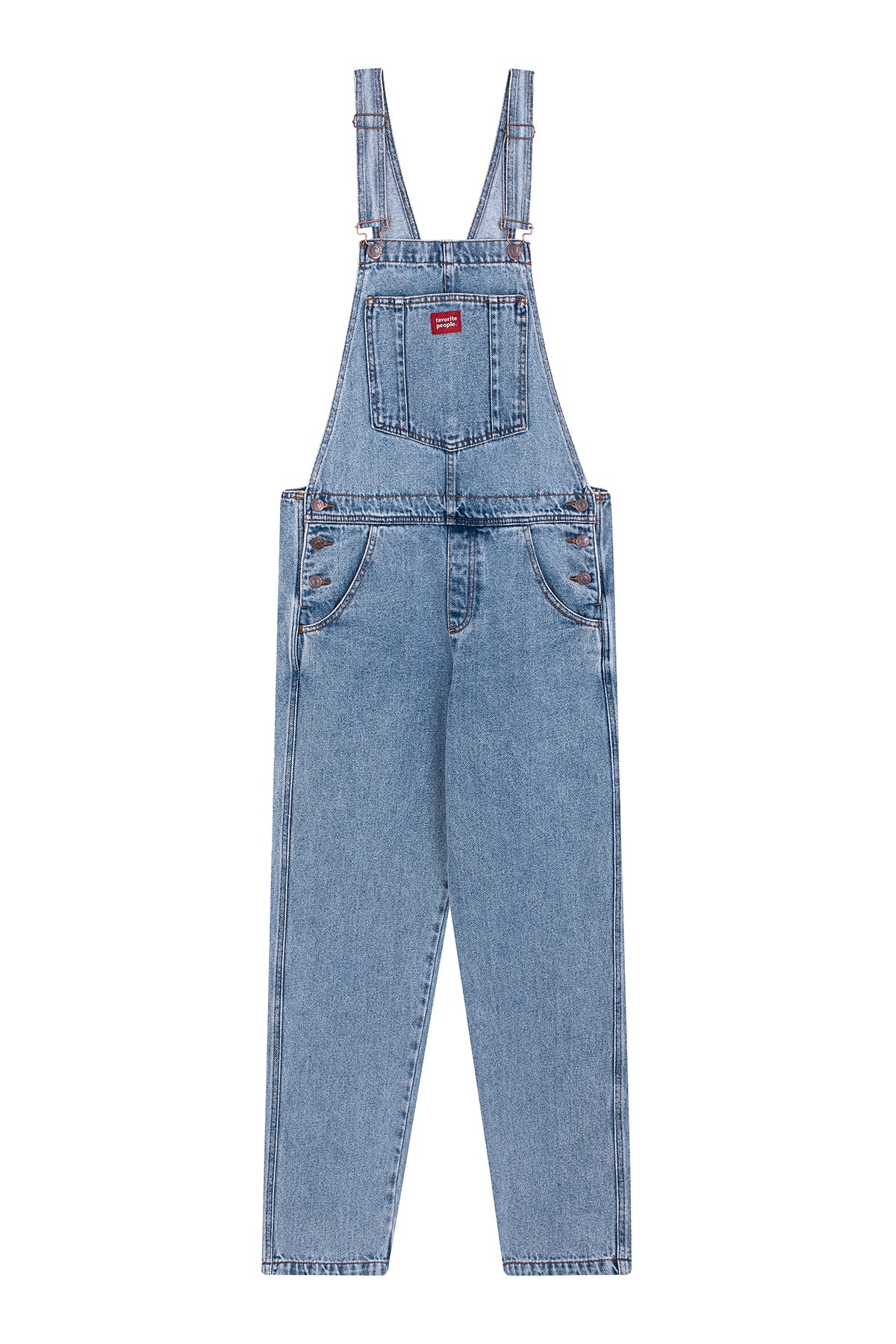 Old Bike Overalls Woman
