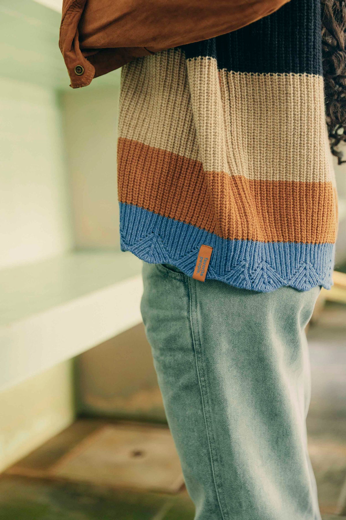 Bus Stop Vest Woman