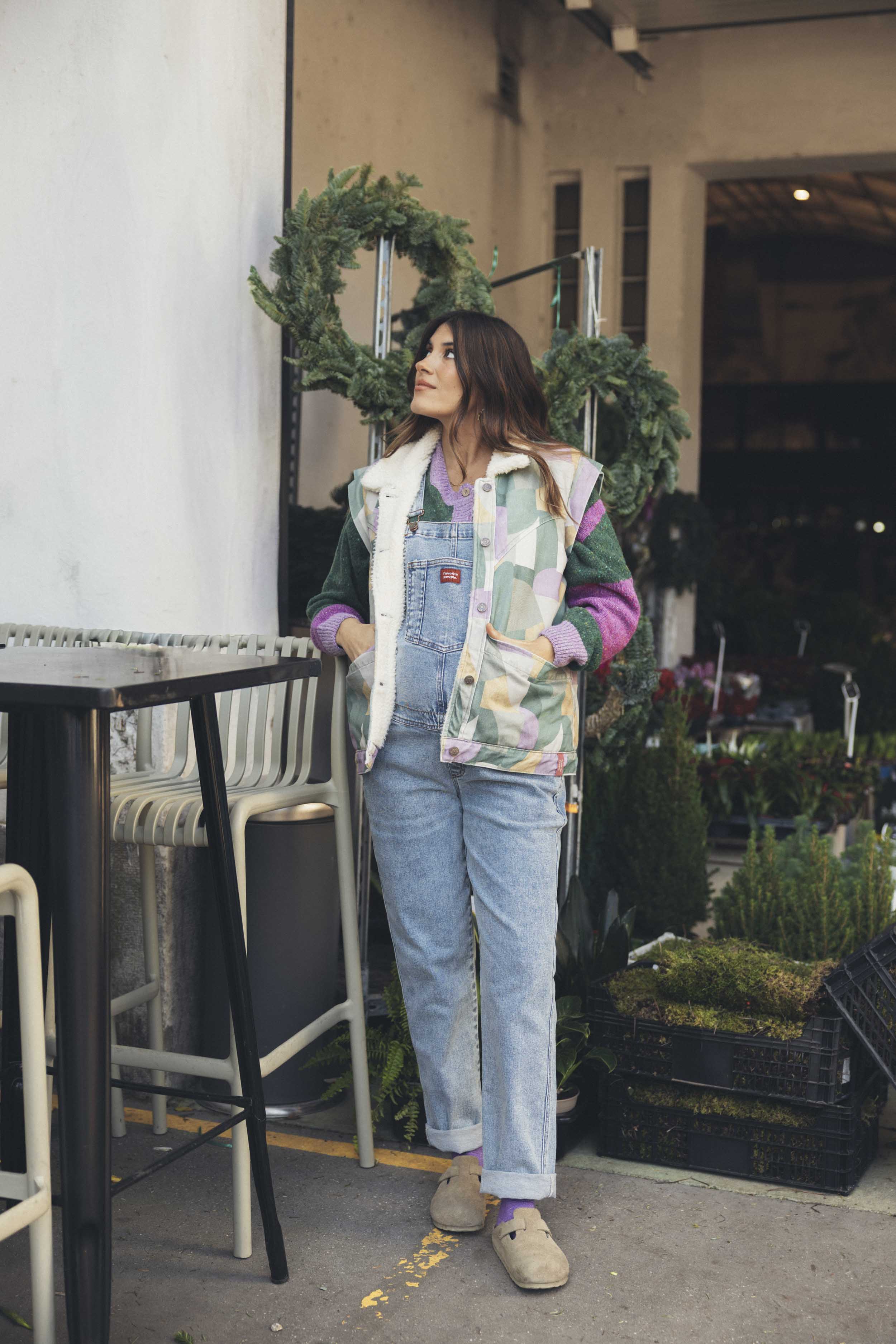 OLD BIKE MATERNITY OVERALLS WOMAN