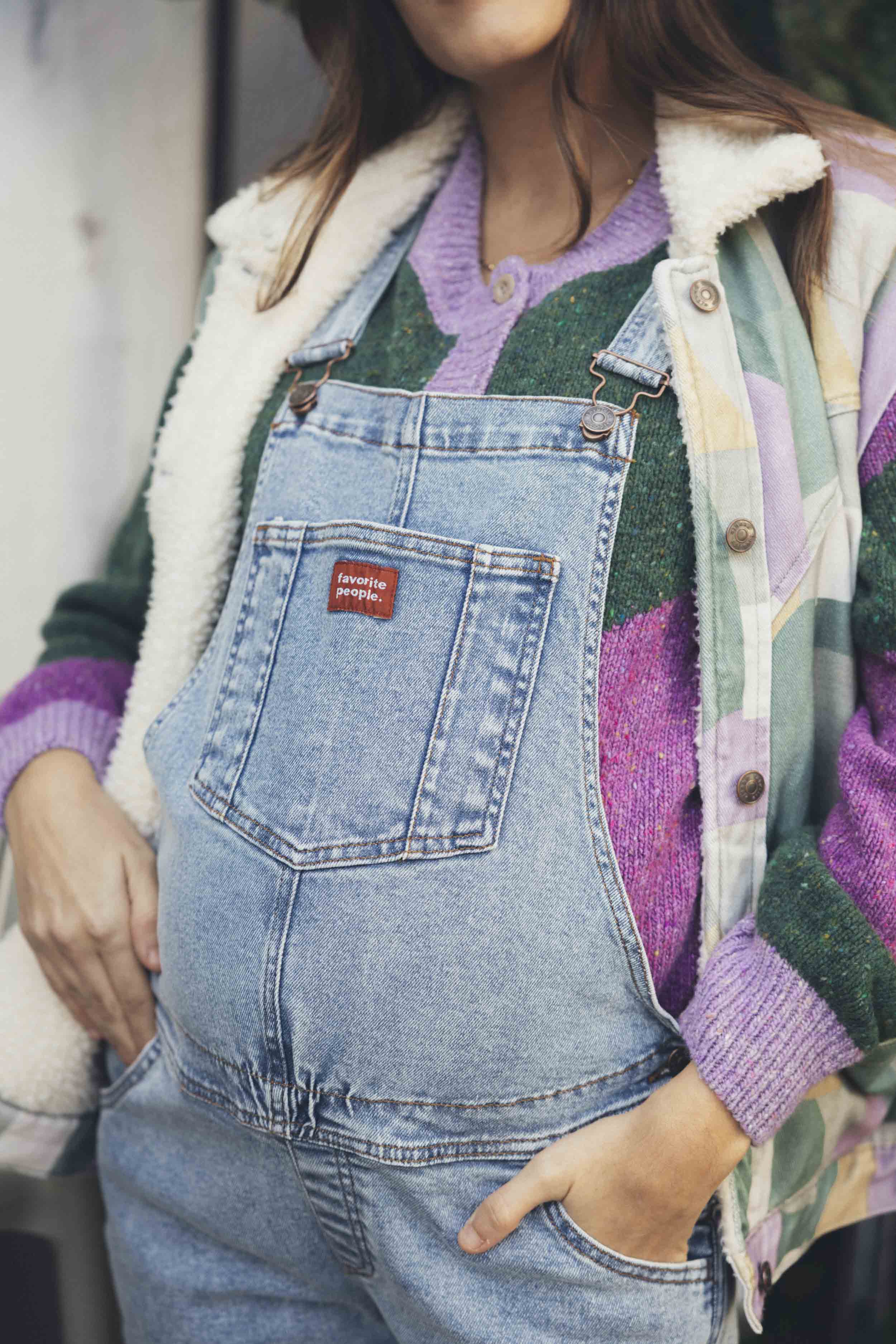 OLD BIKE MATERNITY OVERALLS WOMAN