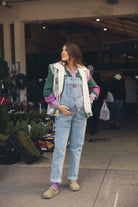 OLD BIKE MATERNITY OVERALLS WOMAN