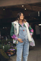 OLD BIKE MATERNITY OVERALLS WOMAN