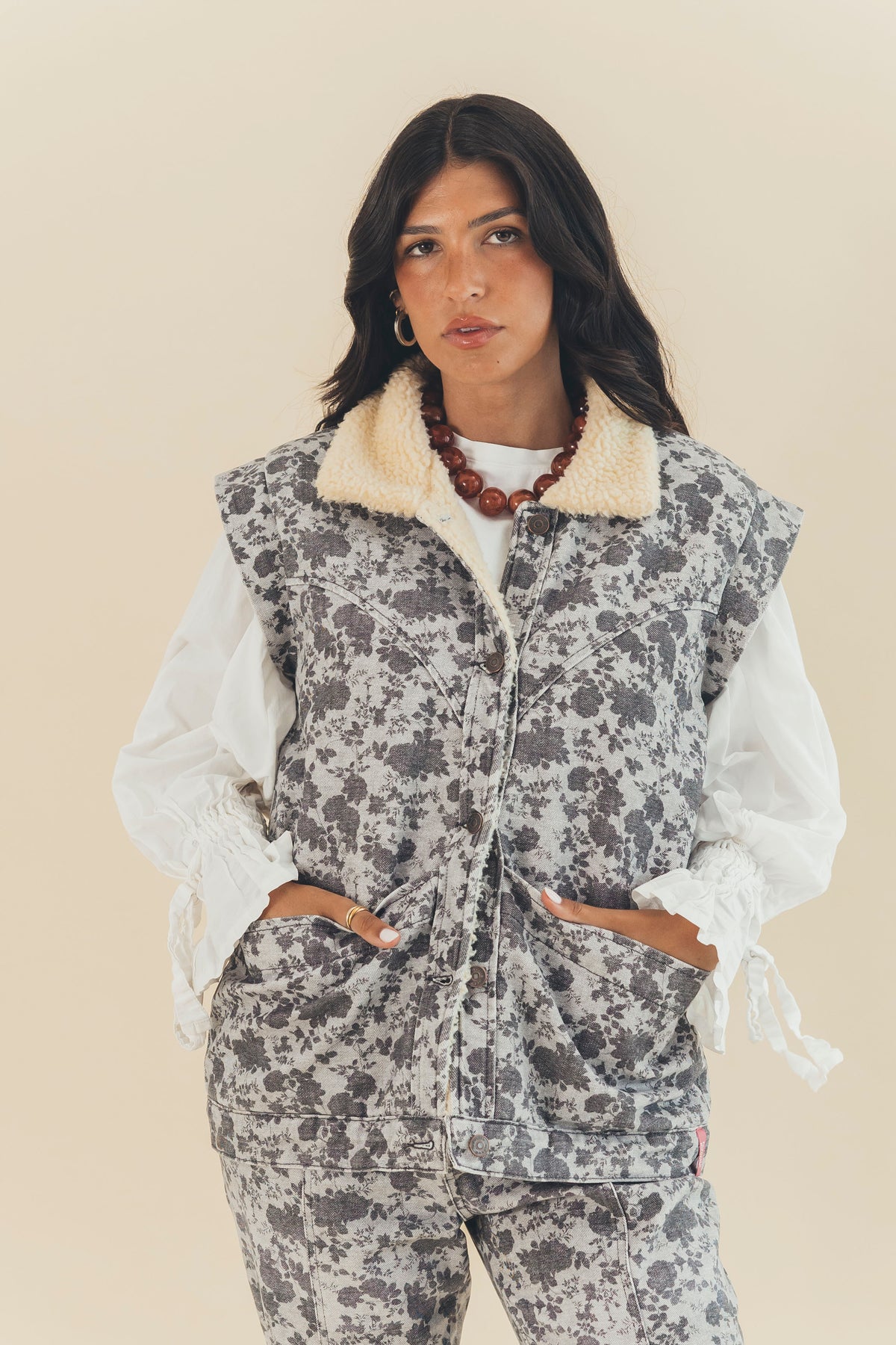 Golden Hour Vest Woman